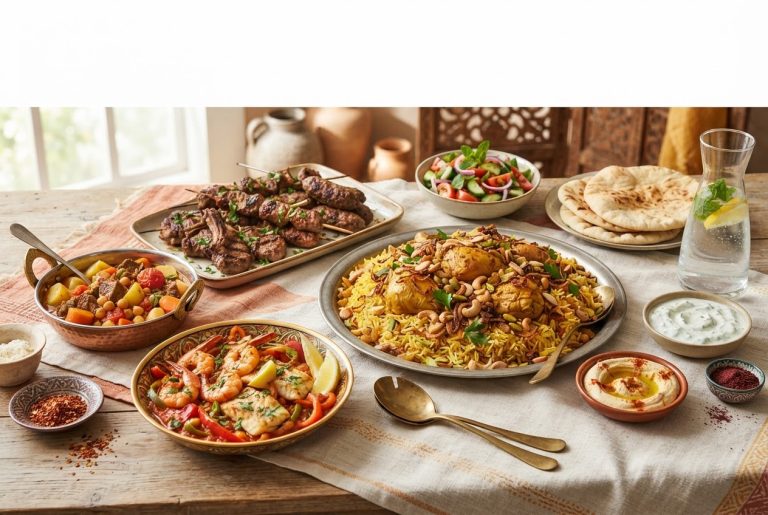 الأطباق الرئيسية